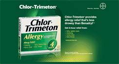 Desktop Screenshot of chlor-trimeton.com