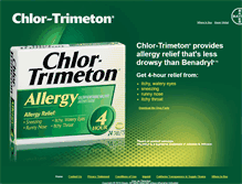 Tablet Screenshot of chlor-trimeton.com